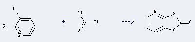 The 2(1H)-Pyridinethione,3-hydroxy- could react with carbonyl dichloride to obtain the 2(S),3-pyridinediyl thiocarbonate
